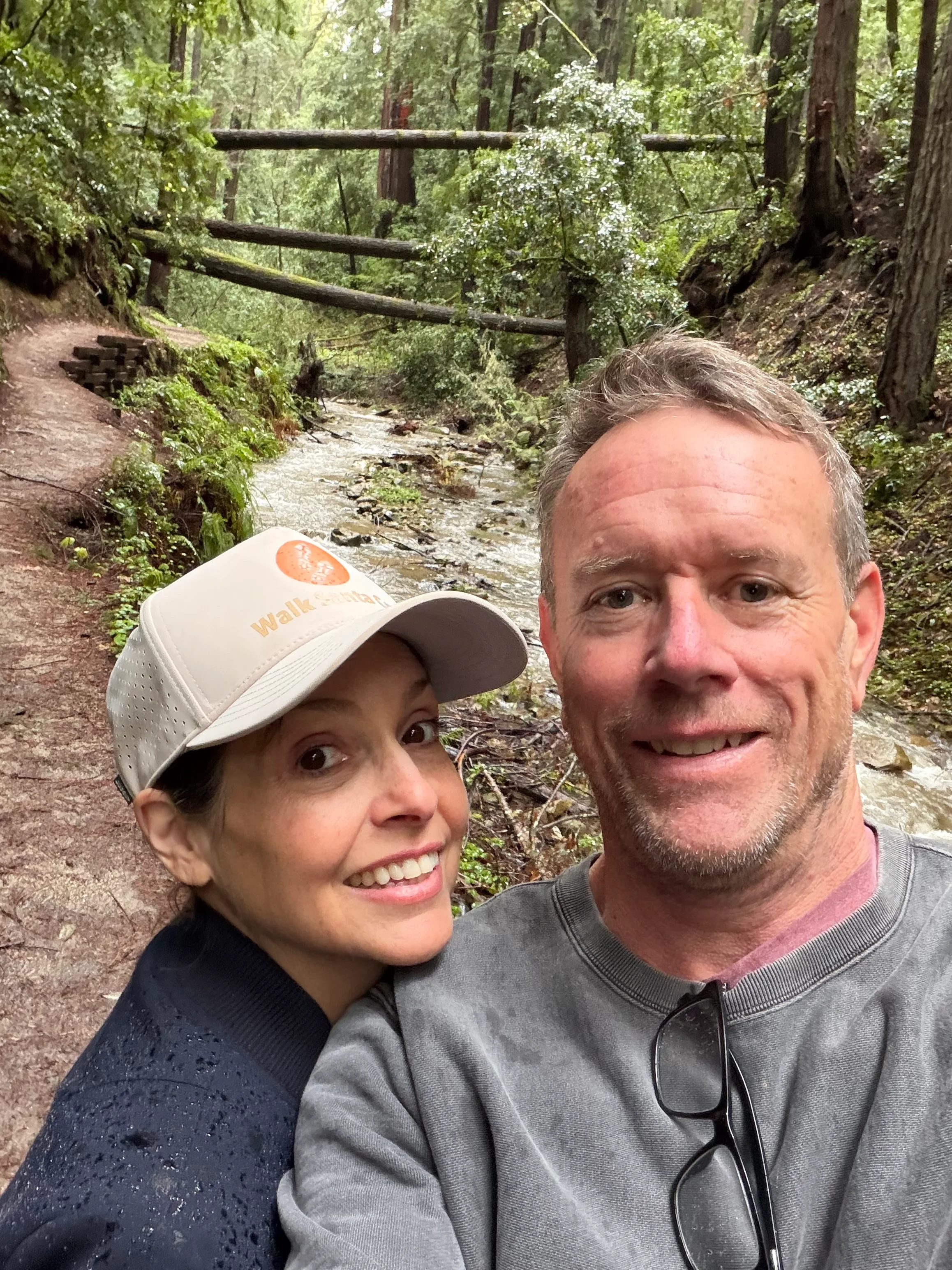 Fall Creek trail in Henry Cowell Redwoods State Park